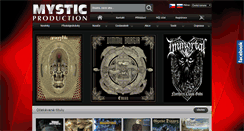 Desktop Screenshot of mysticproduction.cz